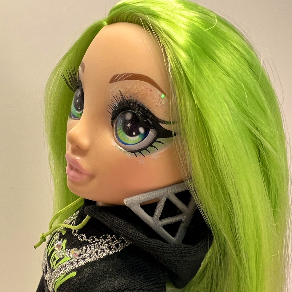 ❌SOLD❌Rainbow High Jade Hunter Doll Redressed